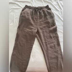 Zara linen pants size medium